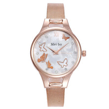 Load image into Gallery viewer, MEIBO  Women's Watch Fashion Stainless Steel  Rose Gold