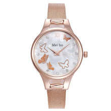 Load image into Gallery viewer, MEIBO  Women's Watch Fashion Stainless Steel  Rose Gold