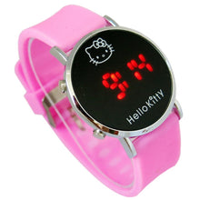 Load image into Gallery viewer, Hello Kitty WatchChildren Led Display Wrist Kids