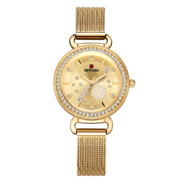 REWARD Luxury Gold Watch