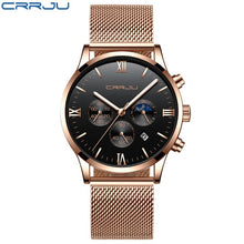 Load image into Gallery viewer, CRRJU Fashion Men's Watches