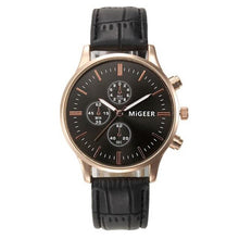 Load image into Gallery viewer, Reloj 2018 Fashion Large Dial Military Quartz Men Watch Leather Sport watches High Quality Clock Wristwatch Relogio Masculino